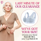 Comfortable Front Closure Cotton Shaping Bra