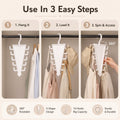 Rotating V-Shaped Accessory Hanger