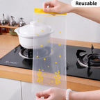 15PCS Thick Double Seal Food Storage Bags, Reusable Self-Sealing Pouches
