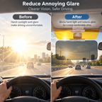 🚗 50% OFF | 2-in-1 Car Sun Visor Extender – Drive with Less Glare, Day or Night!