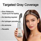 Tgideas Hair Dye Comb & Cream - 100% Gray Coverage, Covers Gray Hair Effortlessly