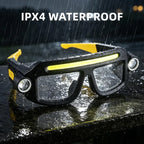Rechargeable LED Headlamp Glasses – Hands-Free Lighting