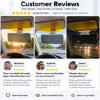 🚗 50% OFF | 2-in-1 Car Sun Visor Extender – Drive with Less Glare, Day or Night!