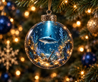 🌊Ocean Glow Sea Life Ornament Collection – 🐳8 Underwater Designs