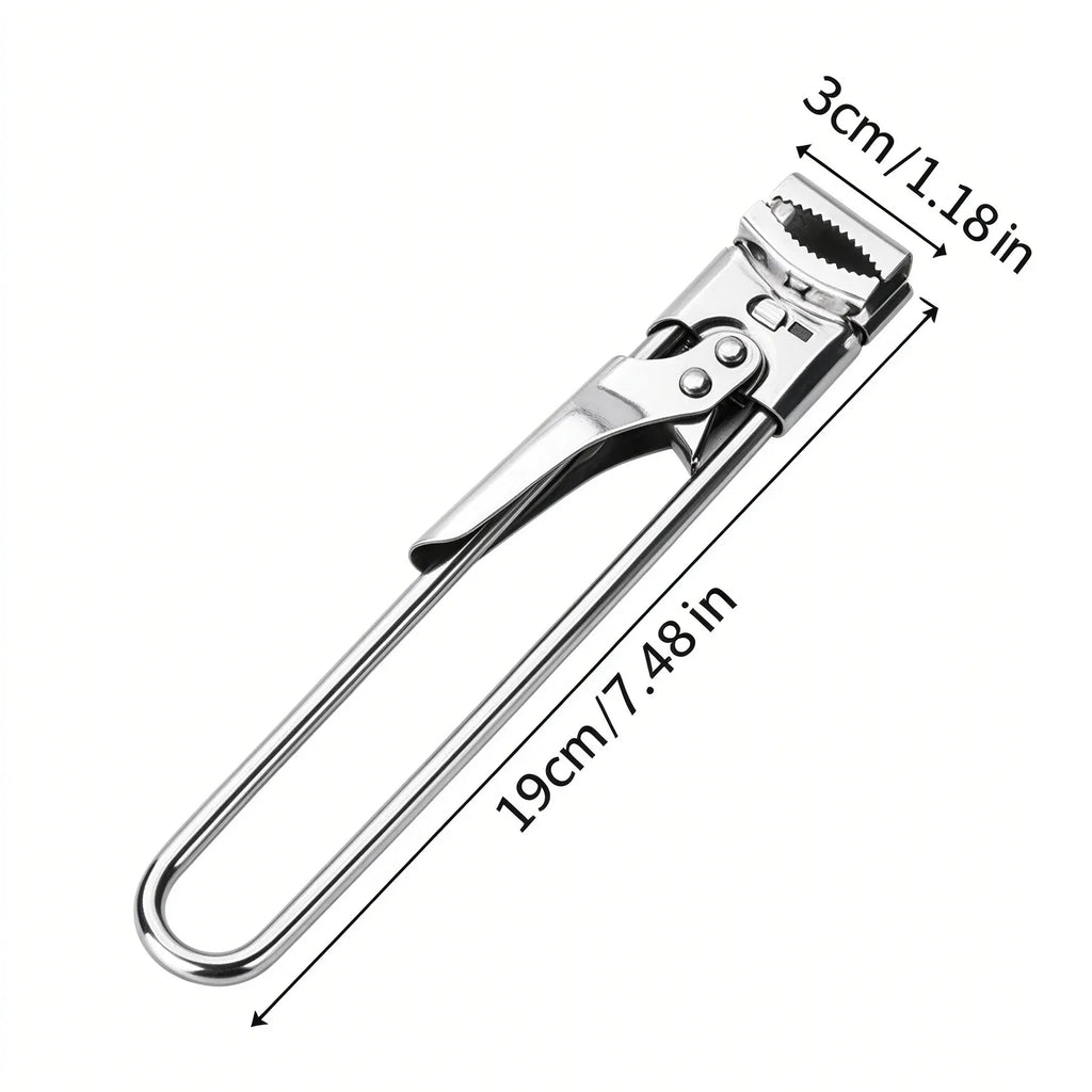 🎁Adjustable Stainless Steel Jar Opener – Easy-Grip Lid & Bottle Opener