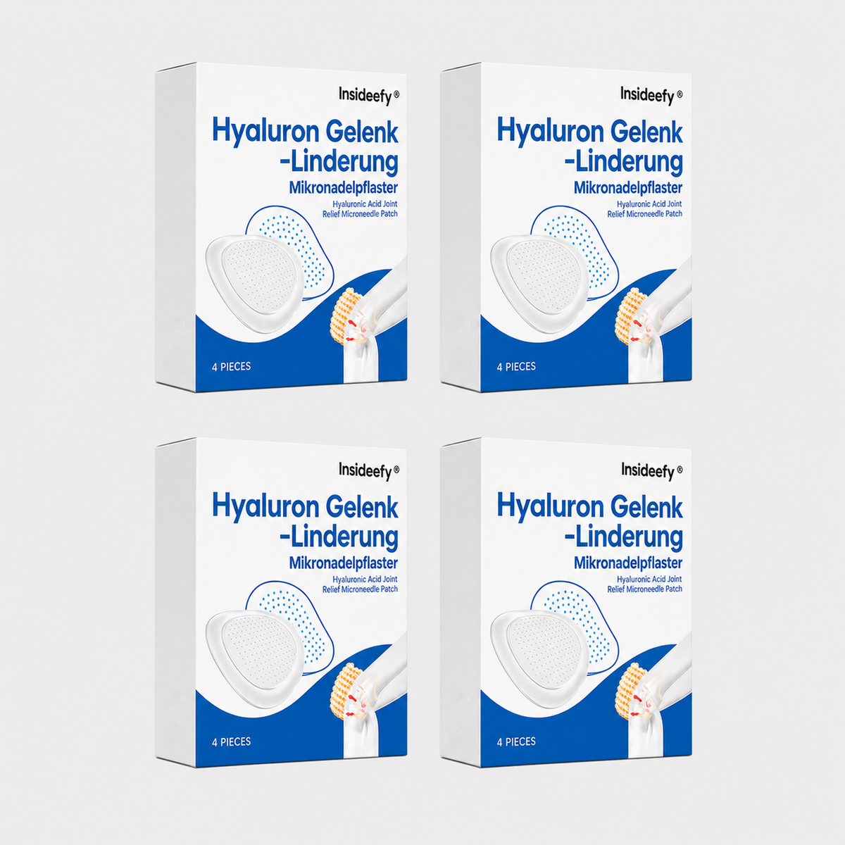 ✨Insideefy® Hyaluron Gelenk-Linderung Mikronadel-Pflaster
