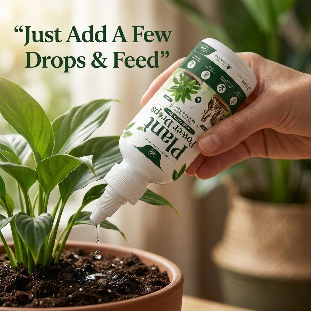 Oraa Mart™ Plant Power Drops – Liquid Fertilizer For Plants 💧🌿