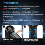 2026 Upgraded Turbo-Pro: 130,000 RPM Violent Jet Fan
