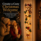 ⏳ Last day! 59% OFF – 🎅 Glowing Christmas Door Hanger
