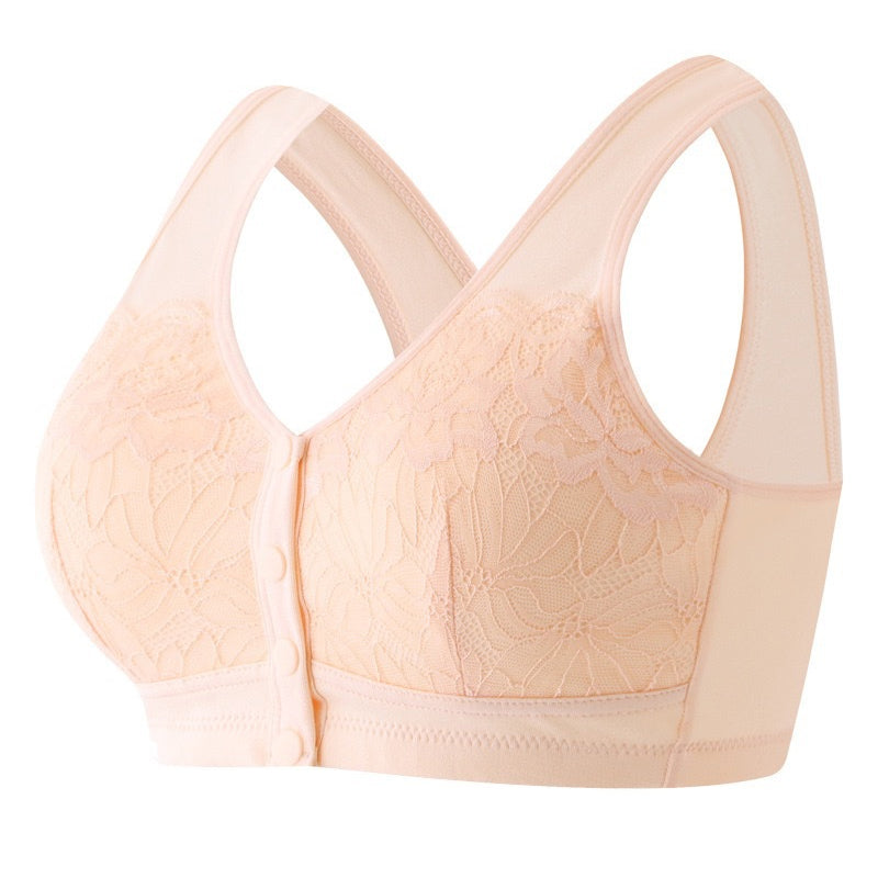 Comfortable Front Closure Cotton Shaping Bra