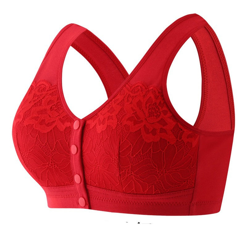 Comfortable Front Closure Cotton Shaping Bra