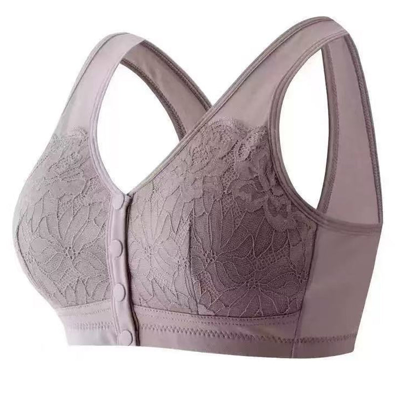 Comfortable Front Closure Cotton Shaping Bra