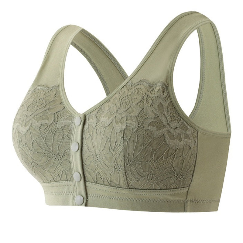 Comfortable Front Closure Cotton Shaping Bra