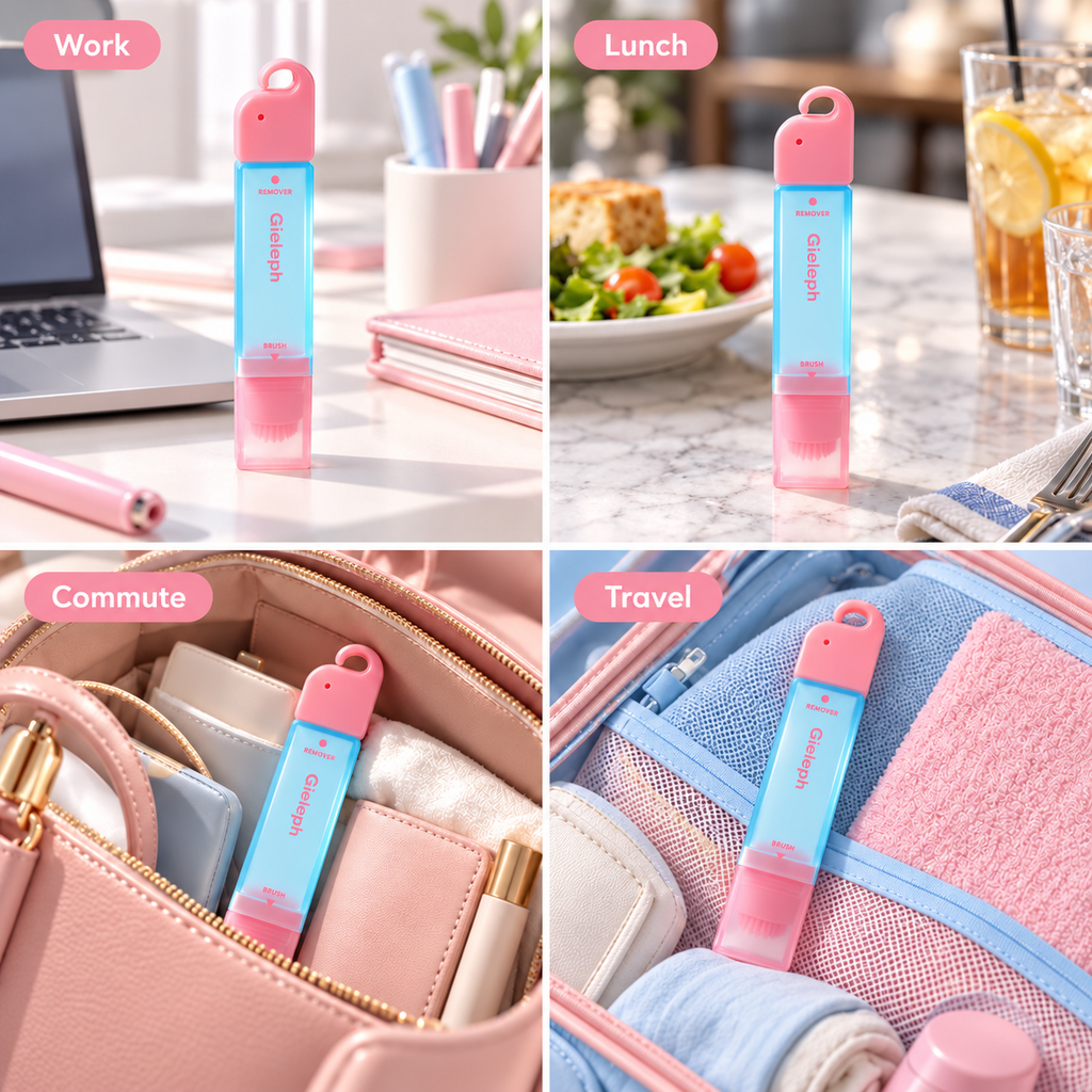 Stain remover pen for work, lunch, commuting and travel