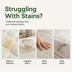 🔥 No-Rinse Mattress & Upholstery Foam Cleaner – Enzyme-Powered Deep Cleaning Formula🛏️🧽