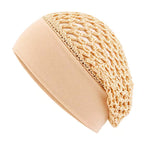 💖Hot 50% OFF🌹🌙 Stretchy Wide-Edge Sleeping Cap Set
